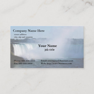 Carte De Visite Chutes Niagara