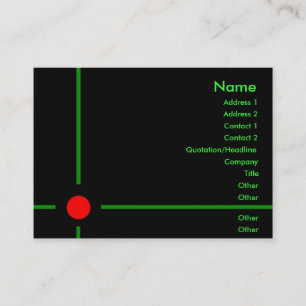 Carte de visite cible