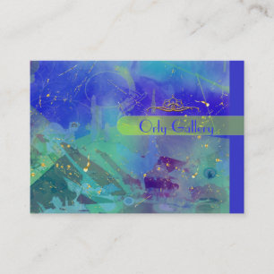 Carte De Visite Ciel bleu, modèle Abstrait