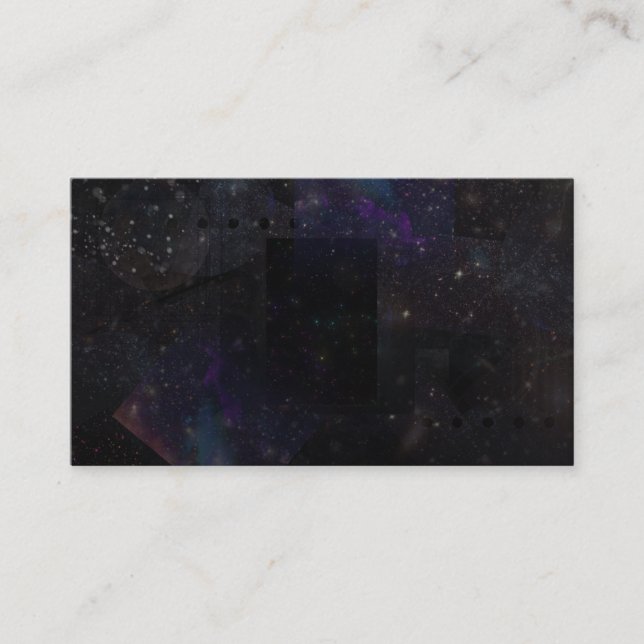 Carte De Visite Ciel noir (Devant)