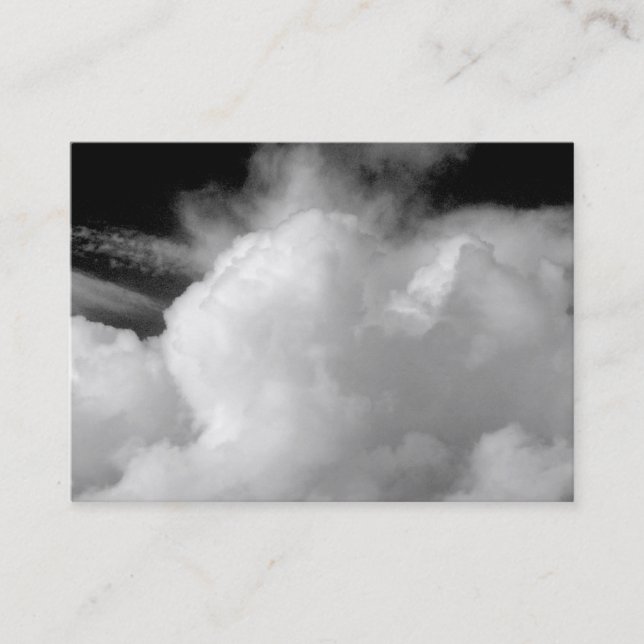 Carte De Visite Ciel spectaculaire (Devant)