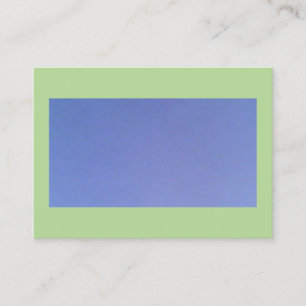 Carte De Visite Ciel uni multicolore bleu