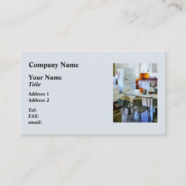 Carte De Visite Cinquante Cuisine (Devant)