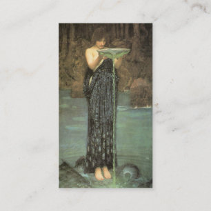 Carte De Visite Circe Invidiosa - John William Waterhouse
