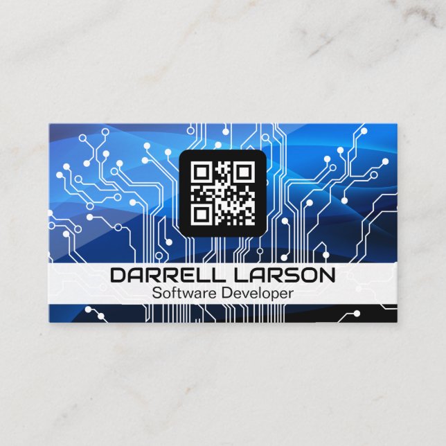 Carte De Visite Circuit Board | Technologie (Devant)