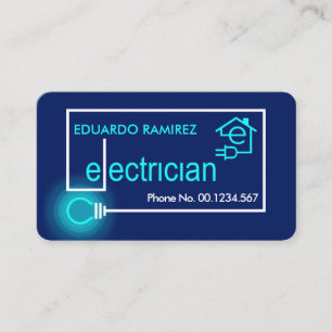 Carte De Visite Circuit de fils électrique
