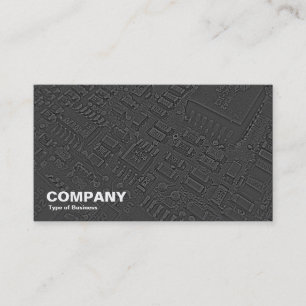 Carte De Visite Circuitrie - Noir