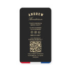 Ciseaux de barbier Noir Or Rouge Bleu Blanc Modern