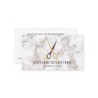 Ciseaux en marbre noir or ciseaux coiffeur Rendez-