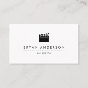 Carte de visite Clapperboard