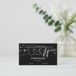 Carte De Visite Clarinet