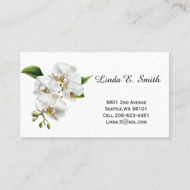 Carte De Visite Classic Calling Card (Devant)