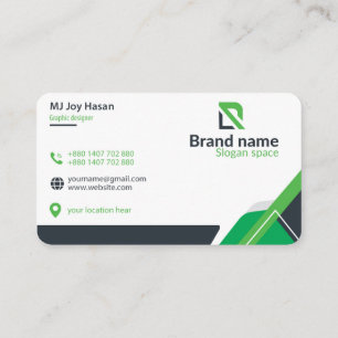Carte De Visite Classic Corporate business card design