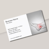 Classique avec photo d'un docteur en ankle féminin