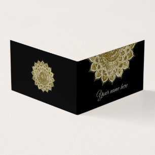 Carte De Visite Classique Mandala Inde Style 4