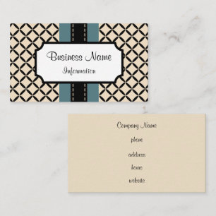 Carte de visite classique professionnelle