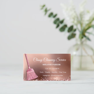 Carte De Visite Classy Cleaning Services