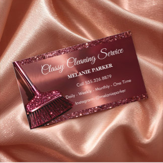 Carte De Visite Classy Cleaning Services