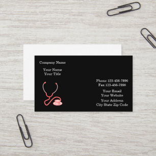 Carte De Visite Classy Medical