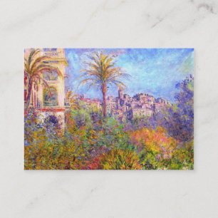 Carte De Visite Claude Monet : Villas chez Bordighera