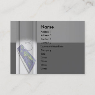 Carte de visite clavier