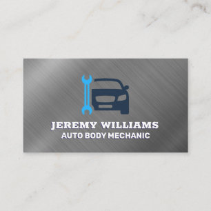 Carte De Visite Clé de réparation de voiture   Entretien automobil