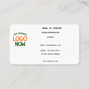 CARTE DE VISITE CLIENT SIMPLE CONTEMPORAIN PROPRE BLANC MODE
