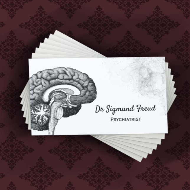 Carte De Visite Clinique d'anatomie Médicale du cerveau (Créateur téléchargé)