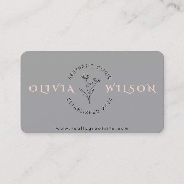 Carte De Visite Clinique esthétique (Devant)