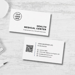 Carte De Visite Clinique Médicale de Soins de Santé Médecin Profes