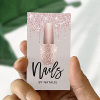 Clou Salon Rose Gold Dripography Manicurist