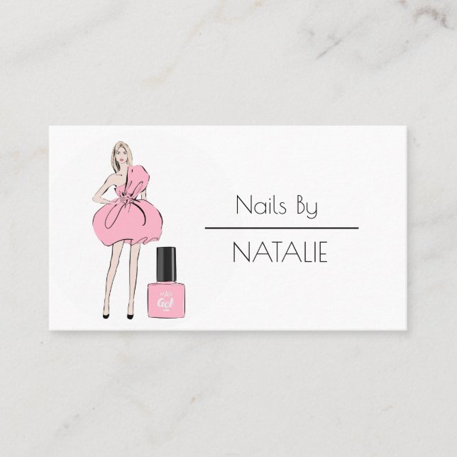 Carte De Visite Clous (Devant)