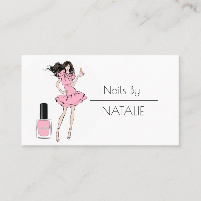 Carte De Visite Clous (Devant)