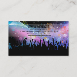 Carte De Visite Club de nuit DJ