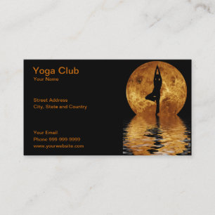 Carte De Visite club de yoga