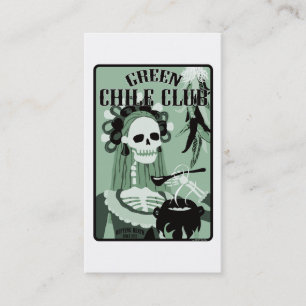 Carte De Visite club-enfant vert
