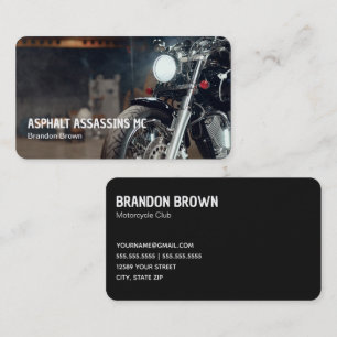 Carte De Visite Club moto