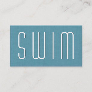 Carte De Visite COACH Aqua SWIMMING Style simple V35