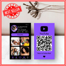 Code QR Créateur Influenceur Vlogueur YouTube Viol