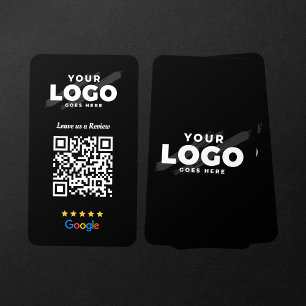 Carte De Visite Code QR de Google Avis Lien d'avis d'entreprise 5 