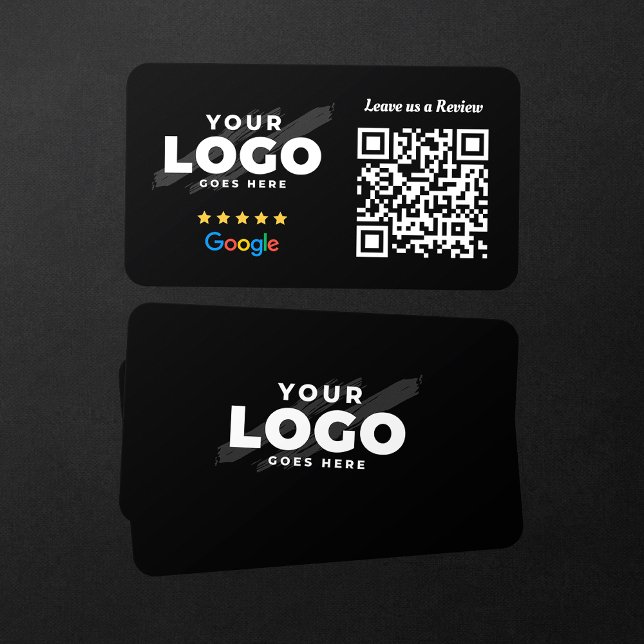 Carte De Visite Code QR de Google Avis Lien d'avis d'entreprise 5  (Créateur téléchargé)