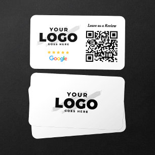 Carte De Visite Code QR de Google Avis Lien d'avis sur l'entrepris