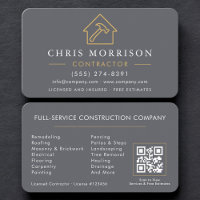 Code QR de l'entrepreneur professionnel Gray & con