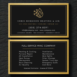 Carte De Visite Code QR de l'entreprise de CVC