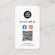 Code QR des médias sociaux modernes | Instagram Fa