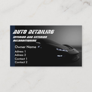 Carte De Visite Code QR - Détail automatique professionnel de la l