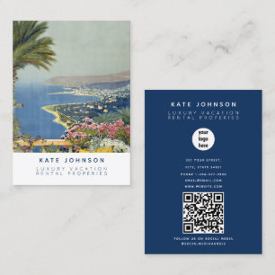 Carte De Visite Code QR Gestion des biens immobiliers de l'agent