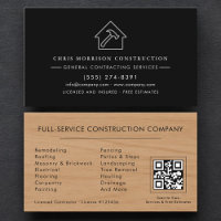 Code QR Grain de Bois Entrepreneur Général