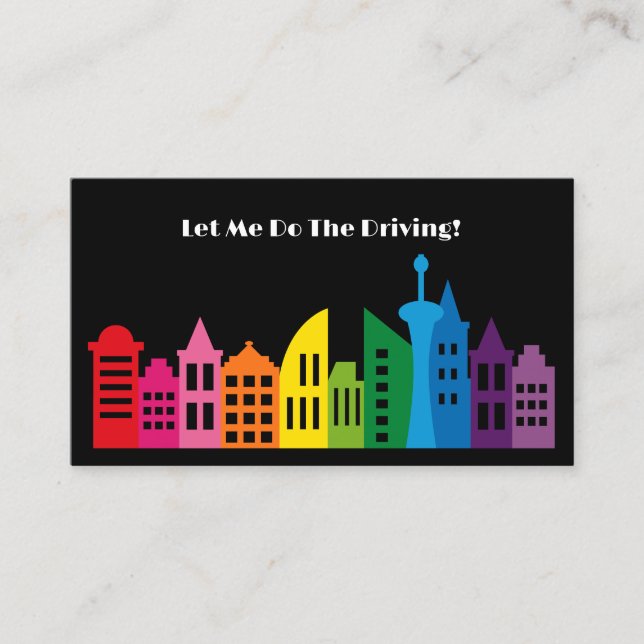 Carte De Visite Code QR personnalisé du pilote professionnel moder (Devant)