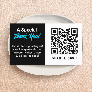 Carte De Visite Code QR remise